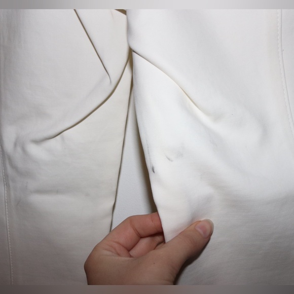 Tory Burch | Cream Straight Leg Dress Pants Size 12 - Picture 10 of 15